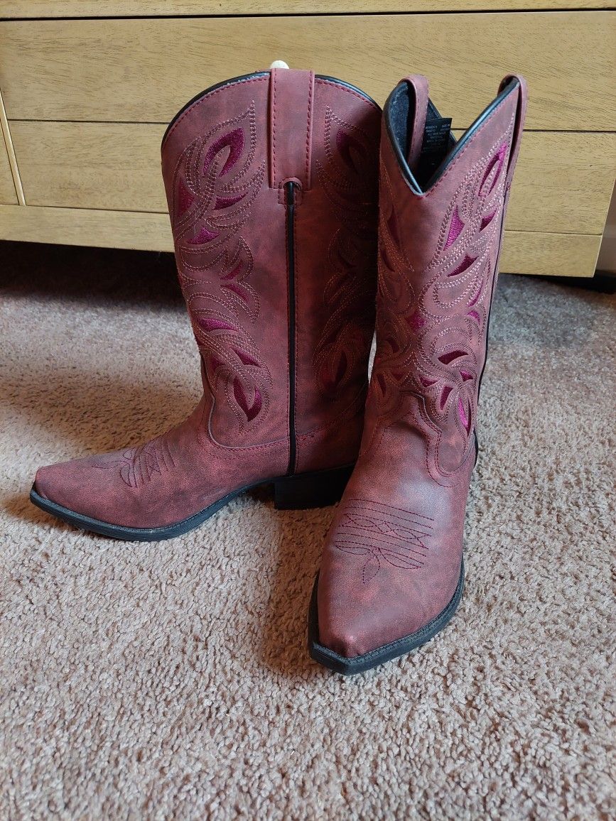 Women's Dingo Cowboy Cowgirl Boots Size 8