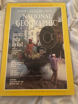 national geographic magazine vol 165 no 6 June 1984