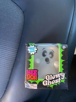 Nee Doh Glowy Ghost Stress Ball Toy