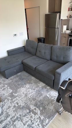 Sofa with storage and make bed