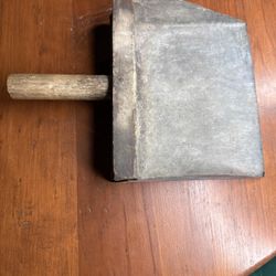 GRAIN SCOOP Primitive Country Store Farm Wood & Metal Homemade Rustic Antique