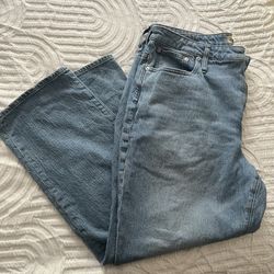 Madewell Curvy Perfect Straight Jean