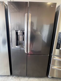 LG Side by Side with Door in Door Refrigerator