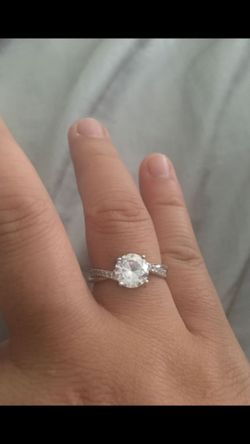 925 silver engagement ring