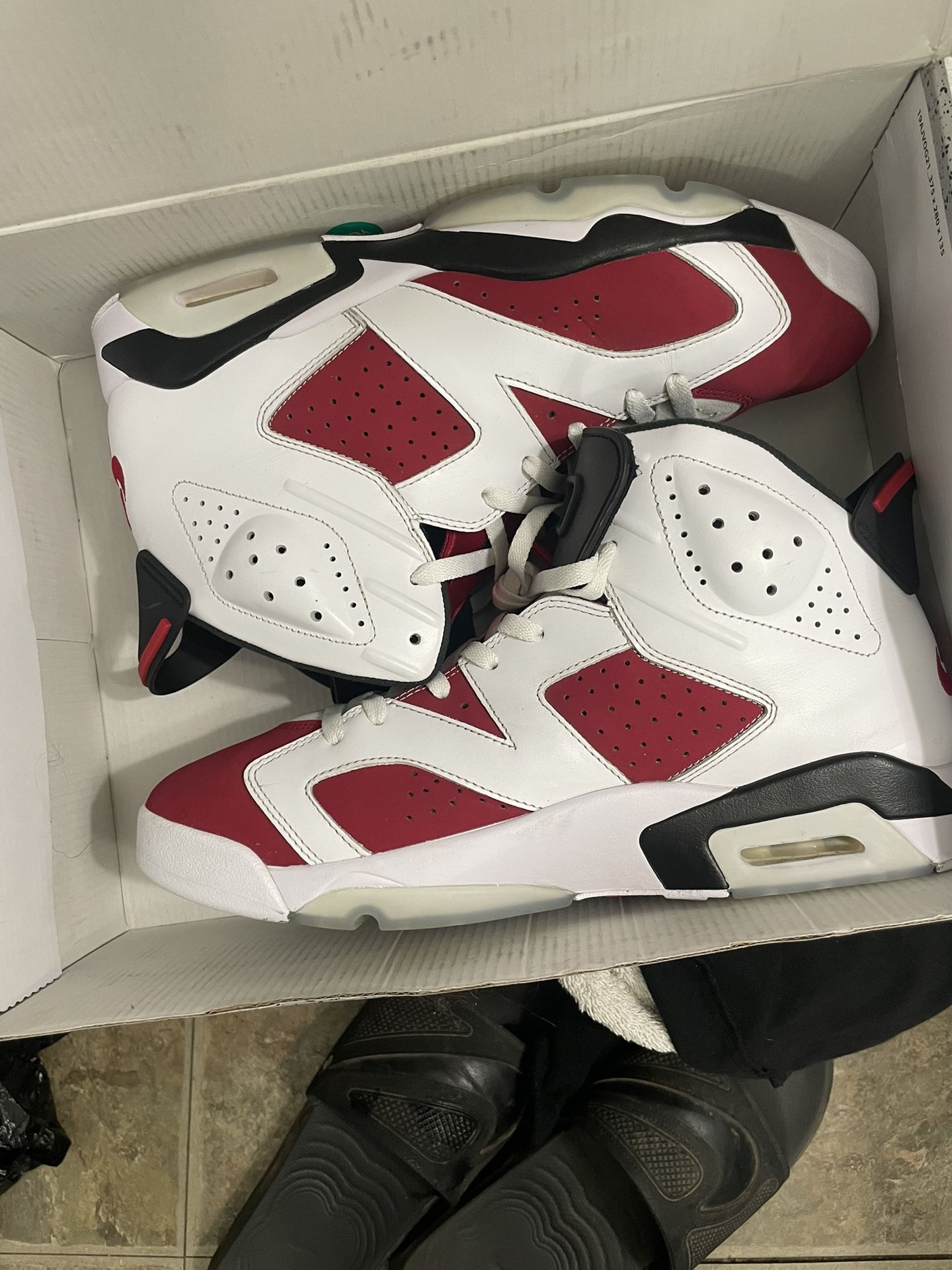 Jordan 6 Carmine Size 13 Trades