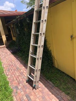 16’ Escalera /extension ladder