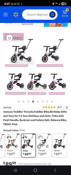 New yoo toddler tricycle