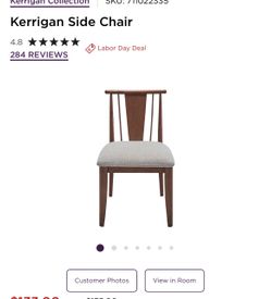 Raymour and Flannagan upholster chair