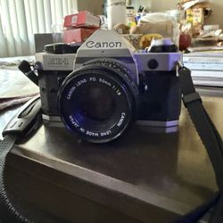 Canon AE-1 Program With 50mm Lens