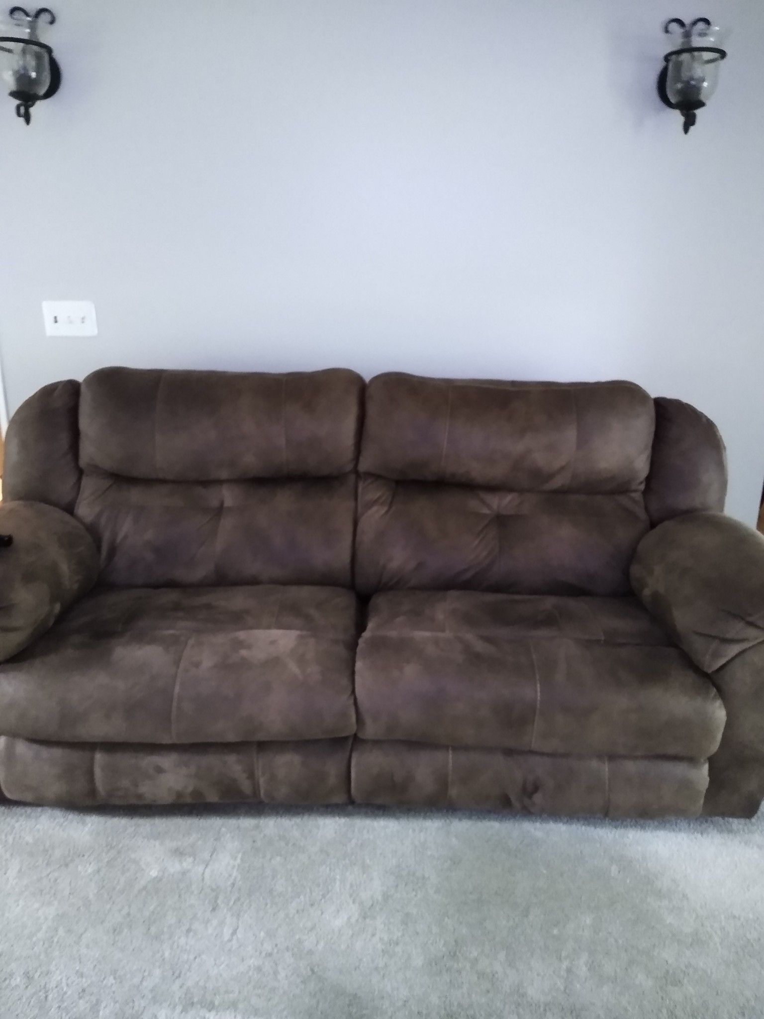 Double Recliner Sofa