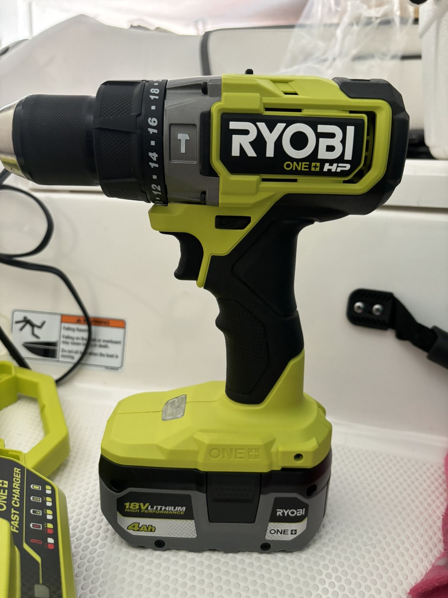 New RYOBI  Drill