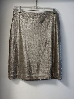 sequin skirt