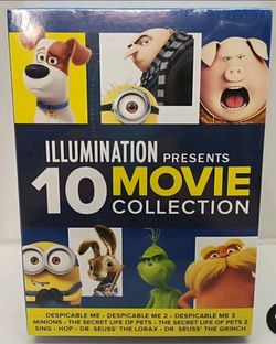 brand new sealed dvd illumination 10 movie collection