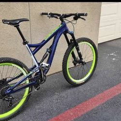 2018 diamondback mission 1– Full Suspension Trail Bike (Size medium