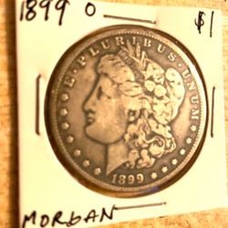 1899 O Morgan Silver Dollar