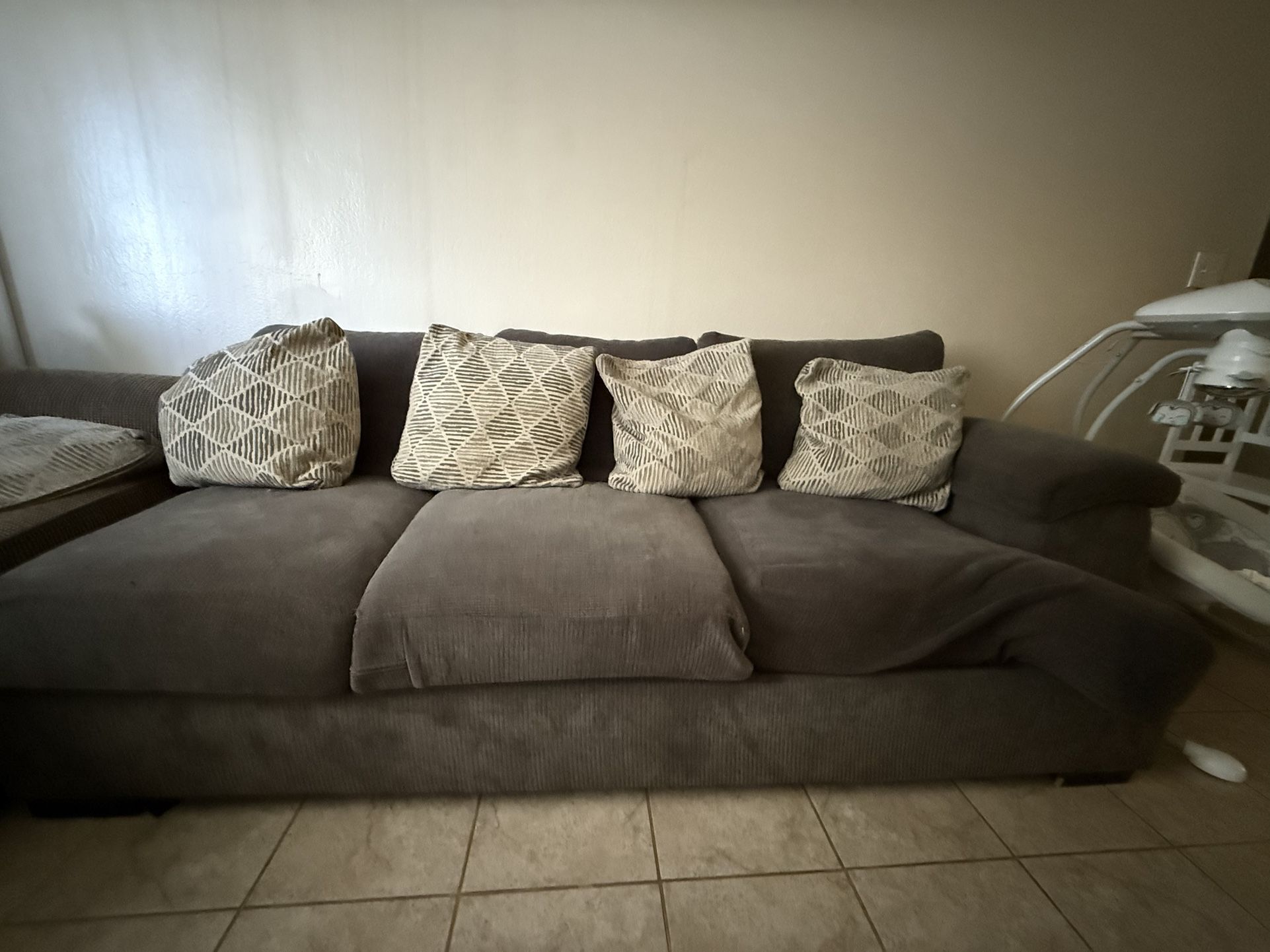 Grey couch