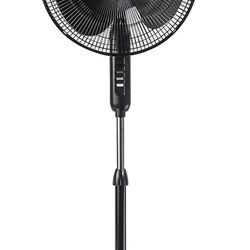 Non-Working Comfort Zone oscillating pedestal fan 16" 3 speed Adjustable Height. For Parts Or Repair