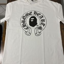 White Bape X Chrome Heart Collab