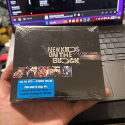 New Kids On The Block Greatest Hits CD Sealed Unopened 