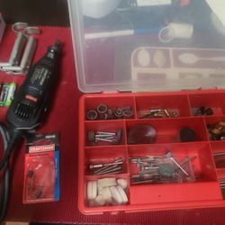 Rotary Tool With Accessories 
