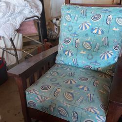 Rocking Chair Beach Themed Ellen Degeneres Fabric 