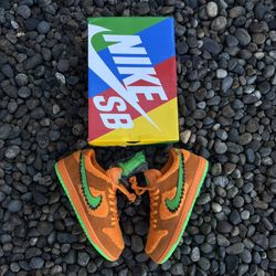 Grateful Dead x Nike SB Orange Bear Size 10.5 BRAND NEW