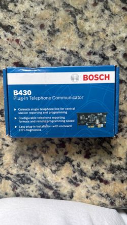 NEW Bosch B430 Plug-in Telephone Communicator