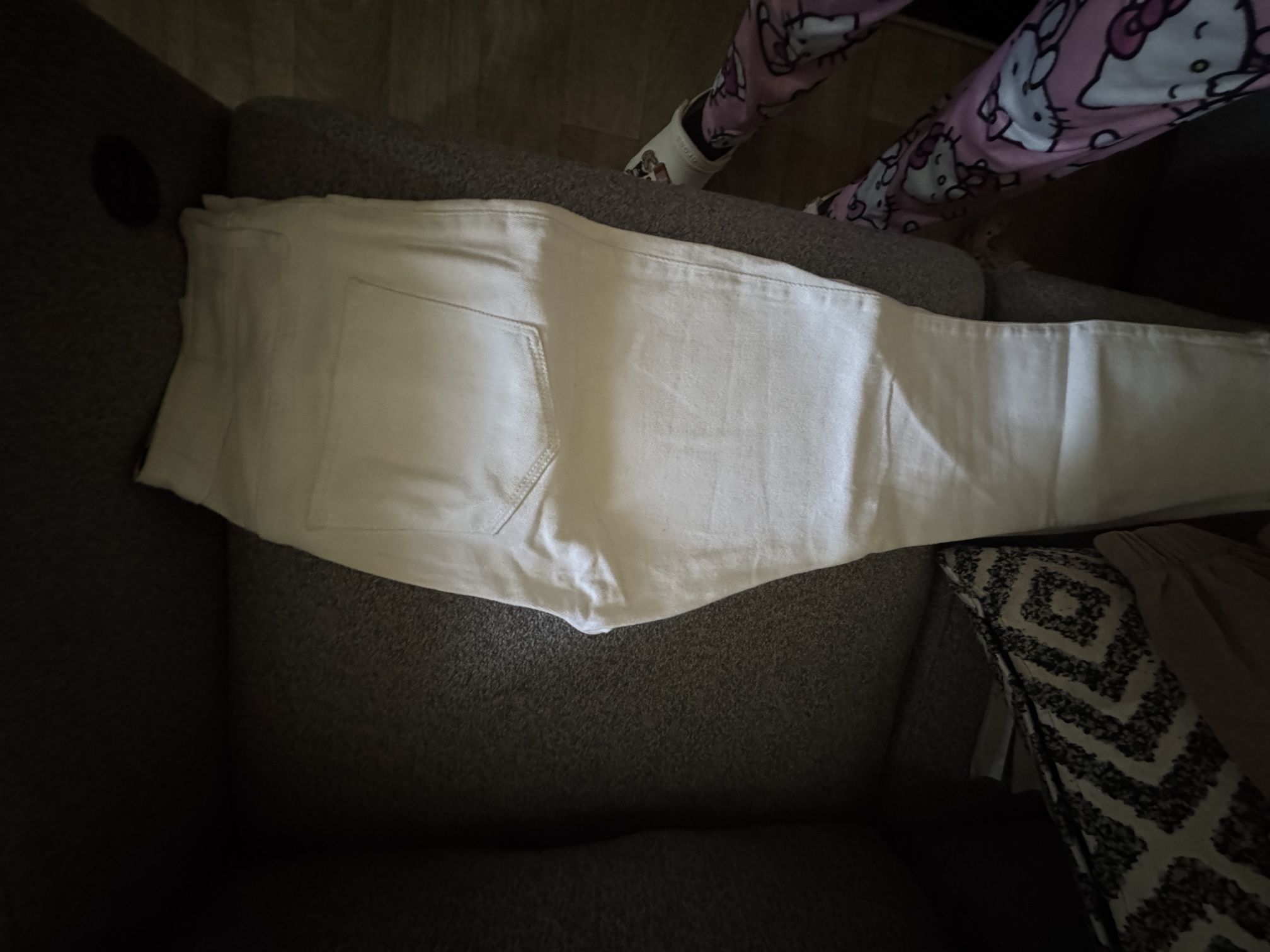 Hollister White Jeans