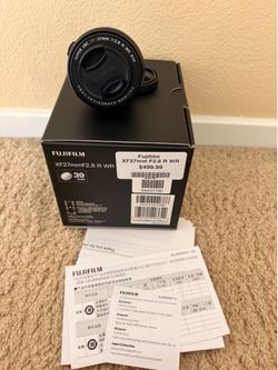 fujifilm xf 27mm f2.8 wr