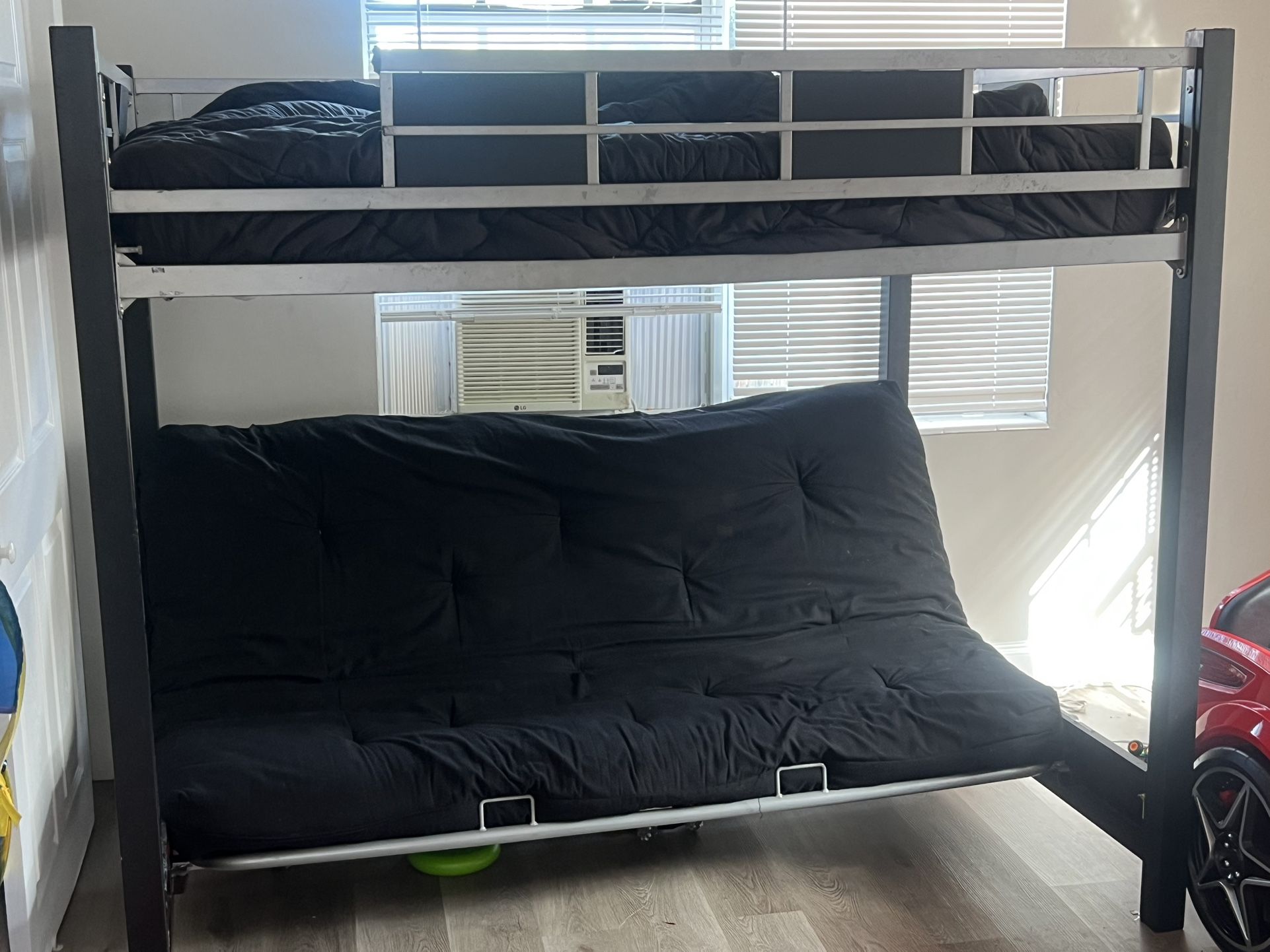 Full Size Futon Bunk Bed