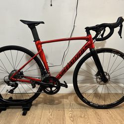 2022 Specialized Allez Sprint Comp 54cm Shimano 105 Components Gloss Red Road Bike Like New