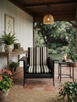 Modern Outdoor Metal Patio Rocking Chair