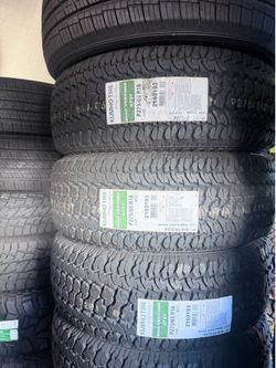275/65/18 Kumho  #4 New Tires Mount & Balance // Set De 4 Llantas Nuevas Instaladas Y Balanceadas