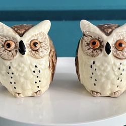 Enesco Owl Salt & Pepper Set