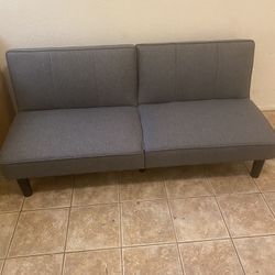 Brand New Gray Futon Sofa