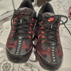 Nike Air Max '09 Jacquard 747362-600 Black Plus Size 8