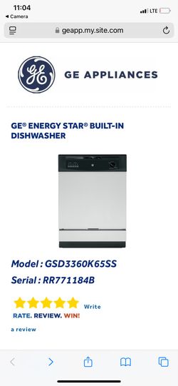 GE dish Washer