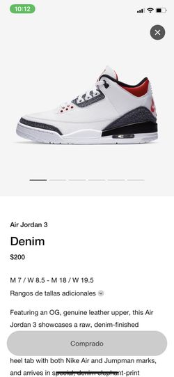 Denim Jordan 3