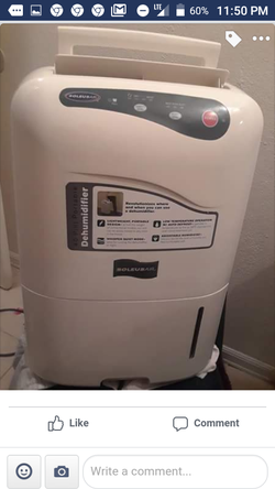 SoleUs Air 40 point dehumidifier