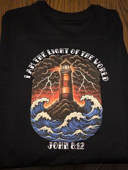 Christian shirt Disciples Social Club lighthouse