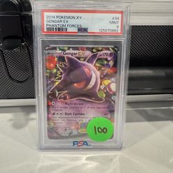 Gengar EX PSA 9