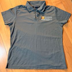 Devon & Jones UT Knoxville Retail Hospitality Tourism Polo Shirt Womens L