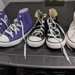 Size 1 Girls Converse