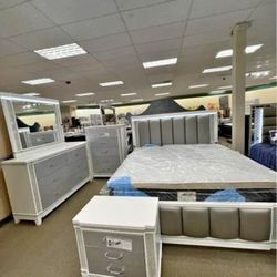 NEW 4PC Bedroom Set KING,QUEEN,FULL, TWIN Available *NO CREDIT NEEDED