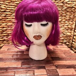 HotPink Violet Wig