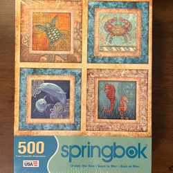 Ocean life Puzzle 500 Pc Springbok