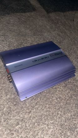 Sony XM-series 4-channel amplifier