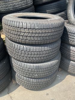 Set of four used 265/70R18 $300