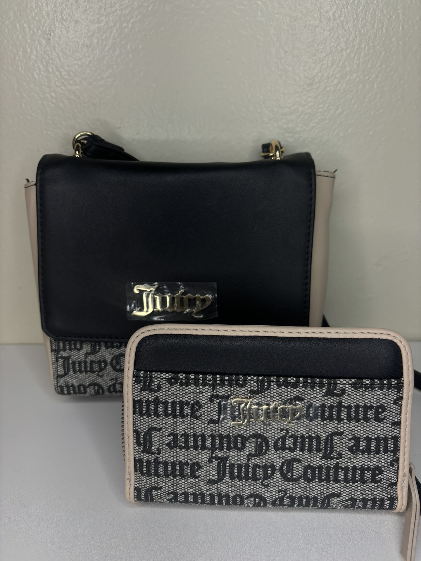 juicy couture crossbody bag + wallet 