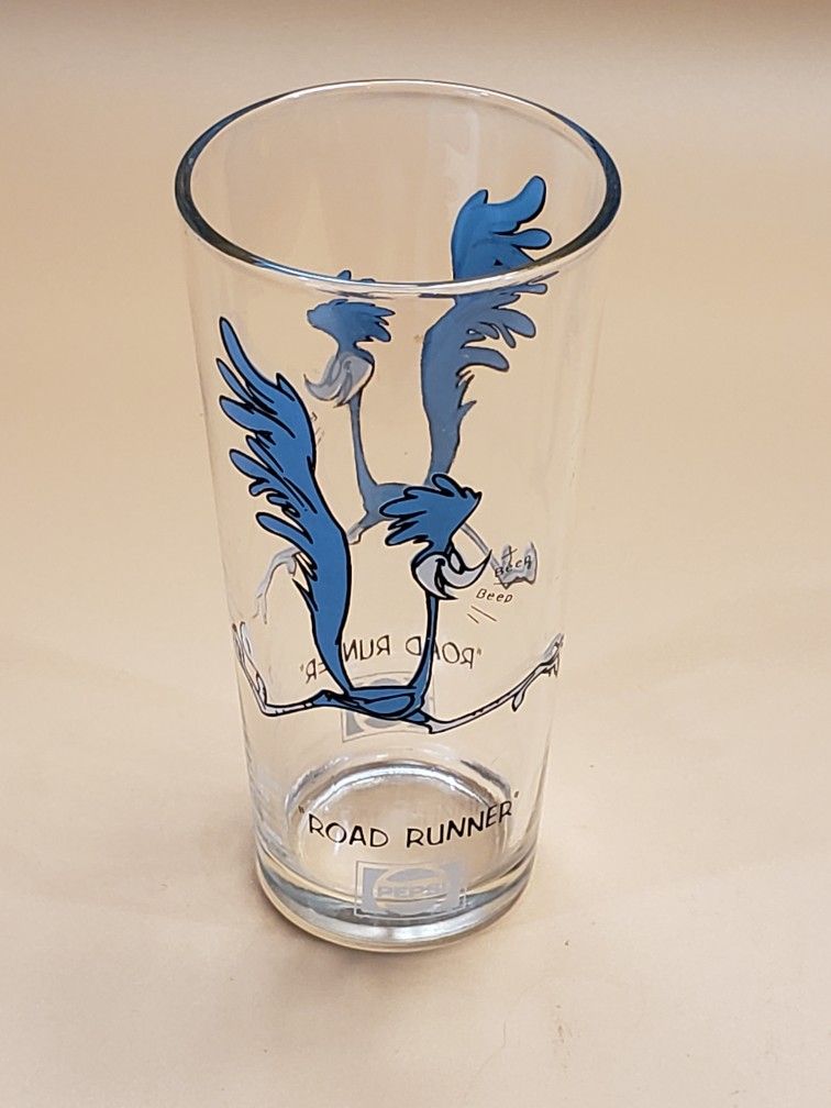 Roadrunner Pepsi Glass